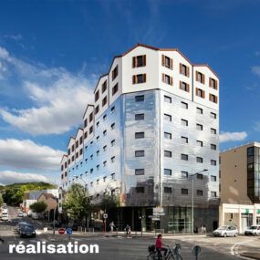 Student residence of 176 rooms, Bagnolet